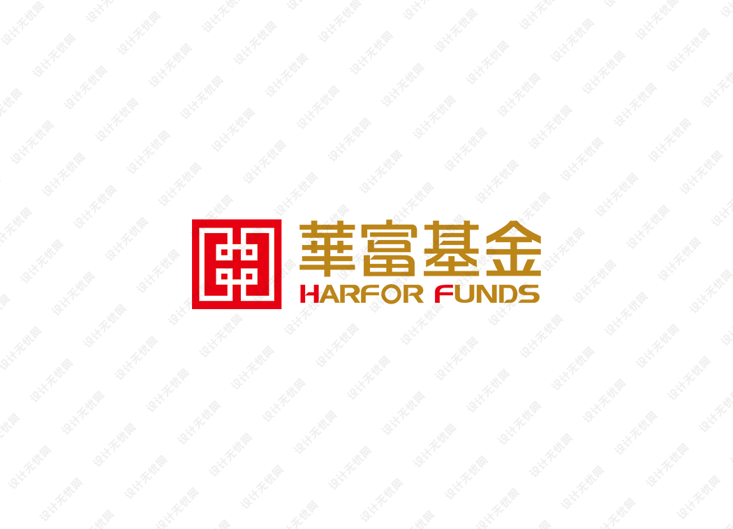 华富基金logo矢量标志素材