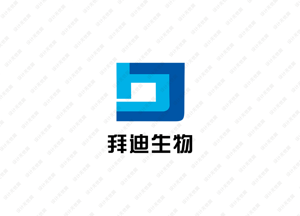 拜迪生物logo矢量标志素材