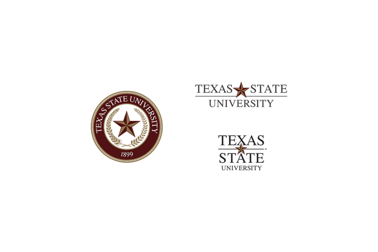 德克萨斯州立大学校徽logo矢量标志素材