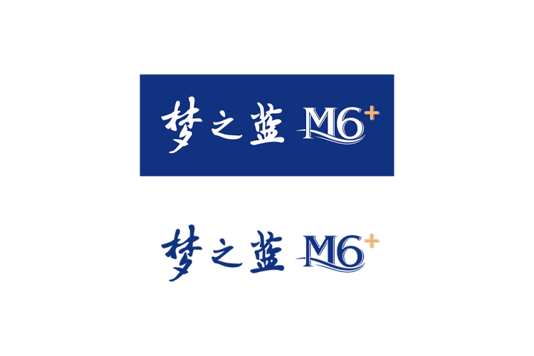 梦之蓝M6 logo矢量标志素材