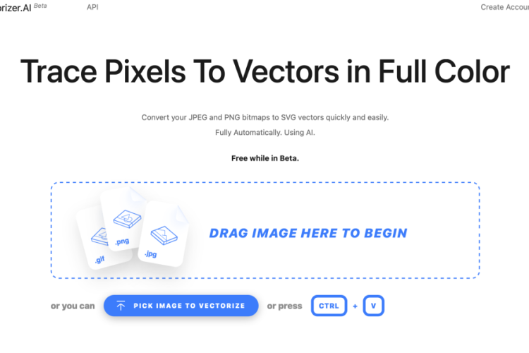 Vectorizer.AI：位图转矢量图神器