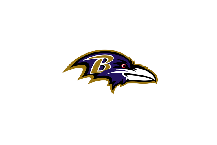 NFL: 巴尔的摩乌鸦队徽logo矢量素材