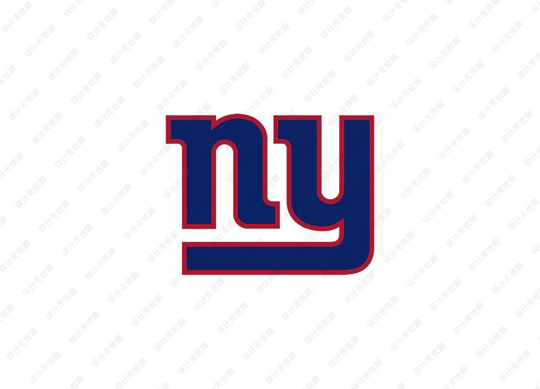 NFL: 纽约巨人队徽logo矢量素材