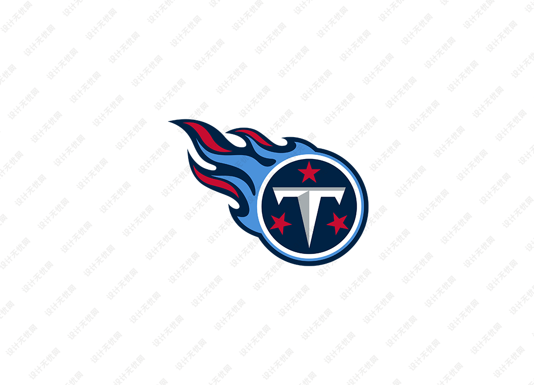 NFL: 田纳西泰坦队徽logo矢量素材