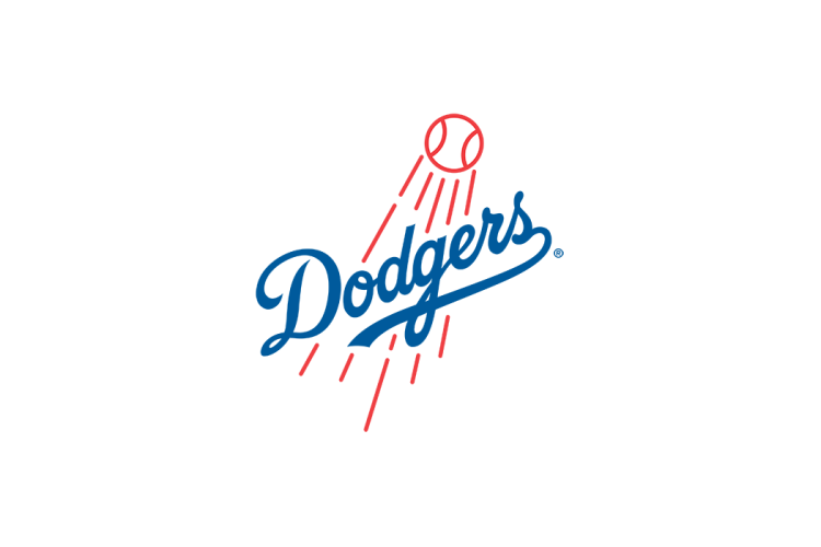 MLB: 洛杉矶道奇队徽logo矢量素材