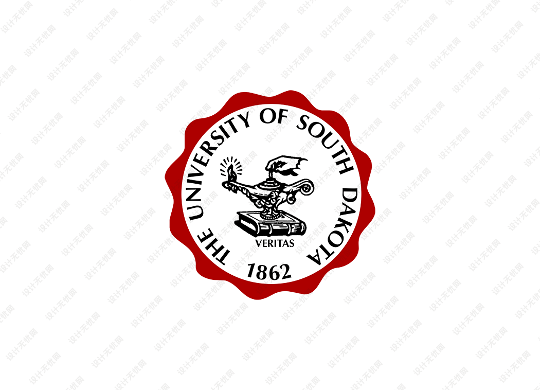 南达科他大学校徽logo矢量标志素材