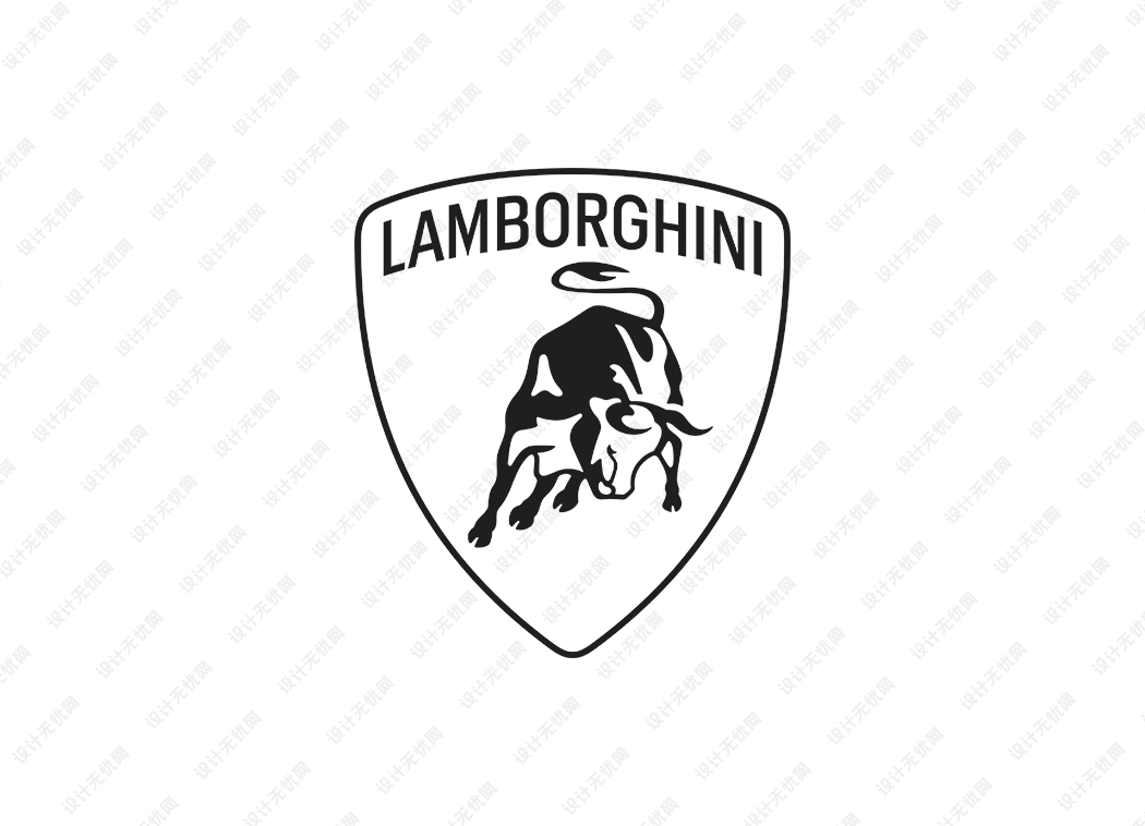 兰博基尼(Lamborghini)汽车logo(2024版)矢量标志素材下载