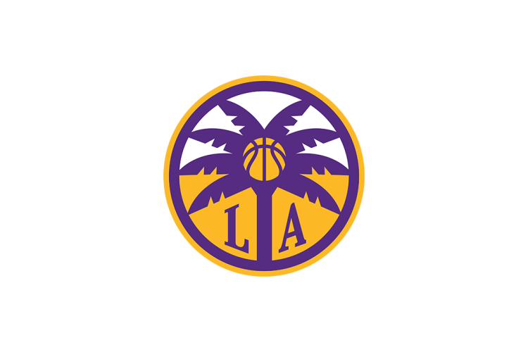 WNBA洛杉矶火花队徽logo矢量素材