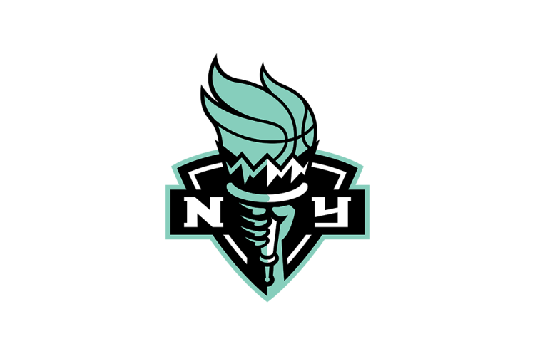 WNBA纽约自由人队徽logo矢量素材