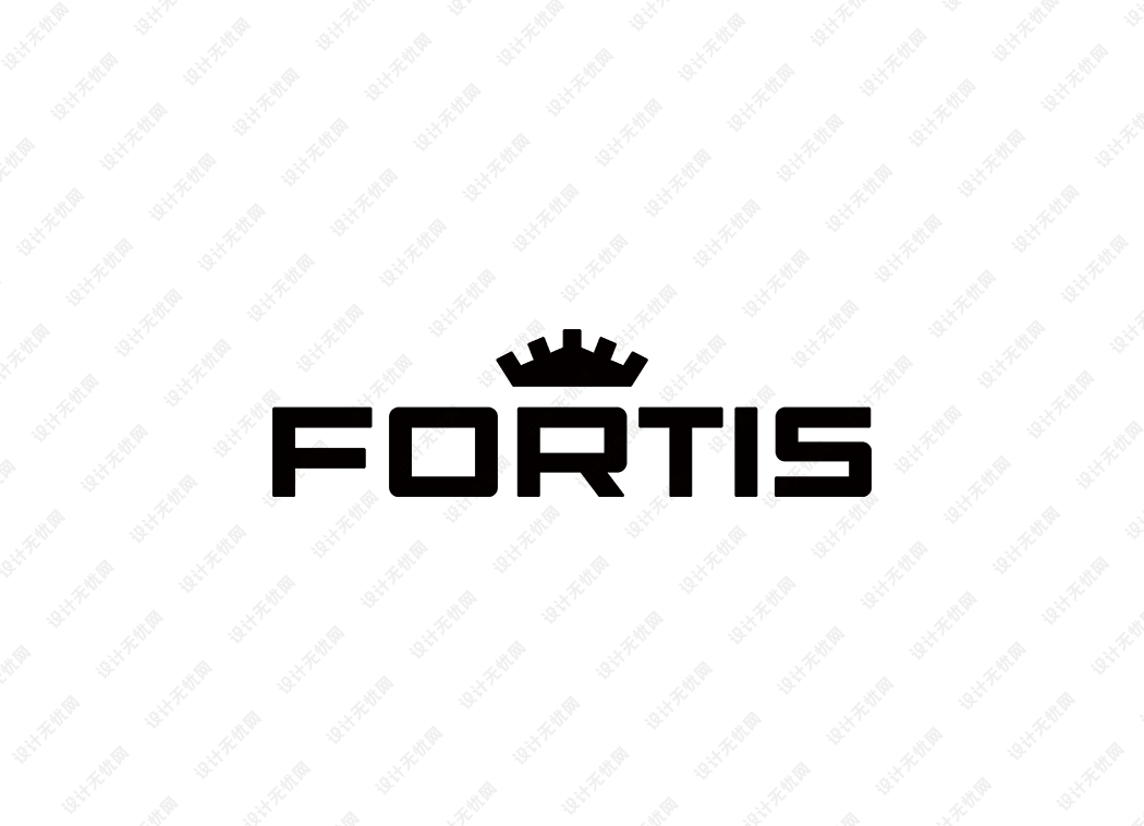 Fortis富利斯手表logo矢量标志素材