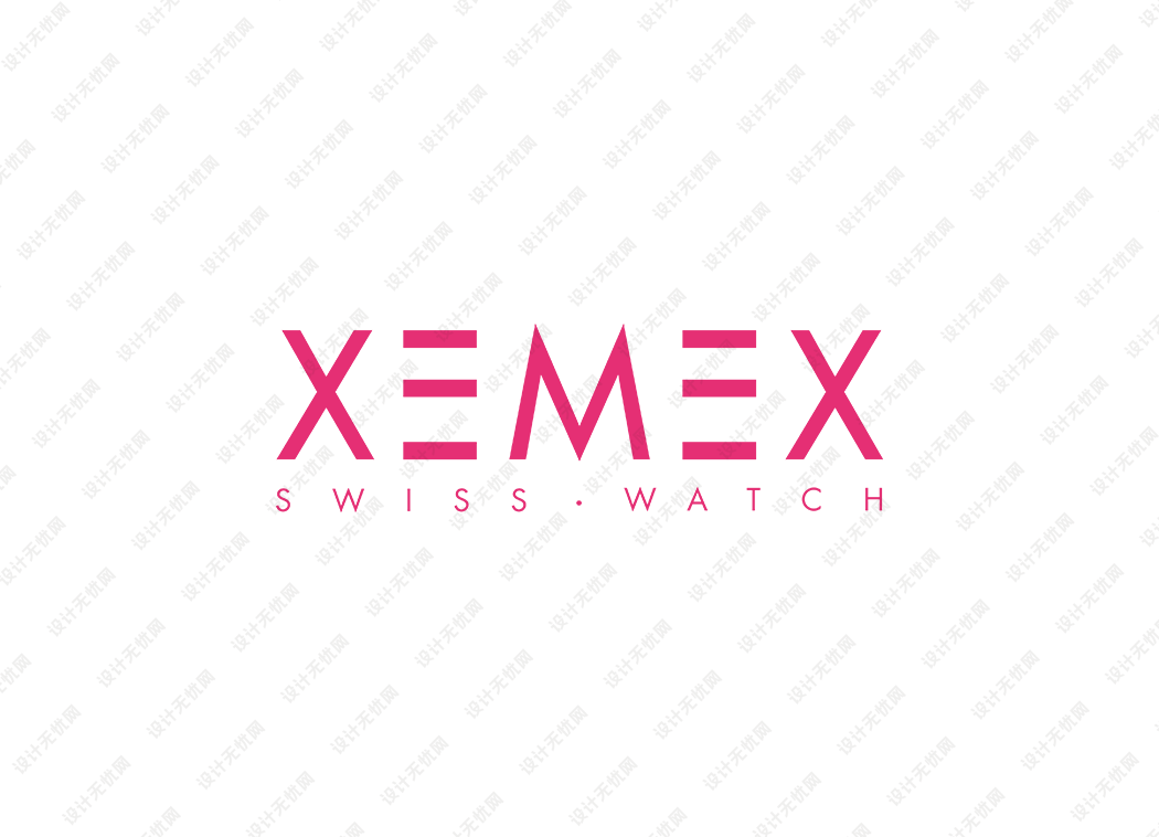 XEMEX尚美手表logo矢量标志素材