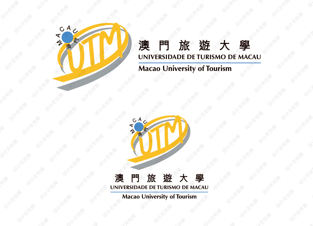 澳门旅游大学校徽logo矢量标志素材