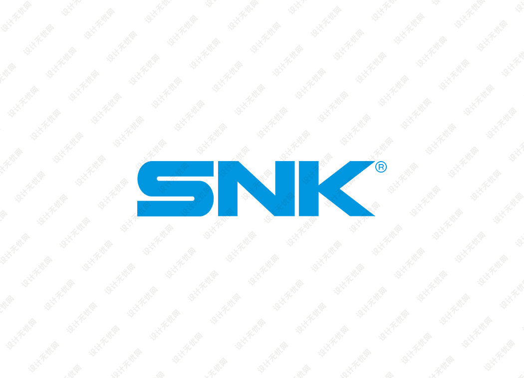 日本游戏厂商：SNK logo矢量标志素材
