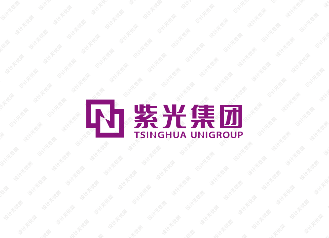 紫光集团logo矢量标志素材