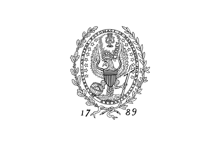 美国乔治城大学校徽logo矢量标志素材