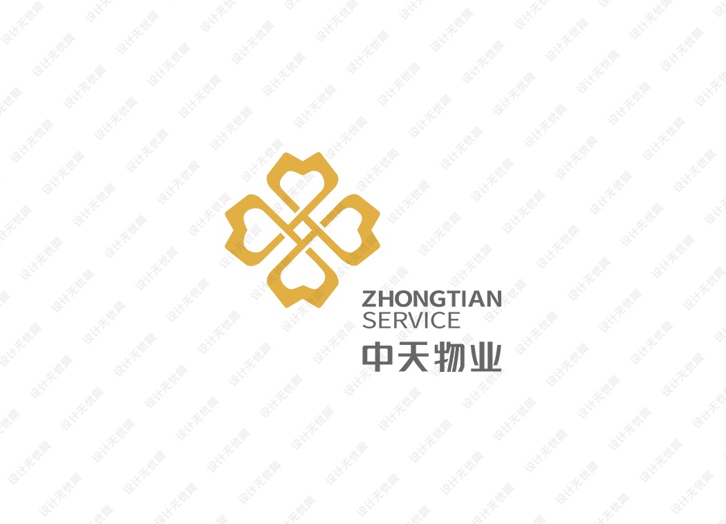 中天物业logo矢量标志素材