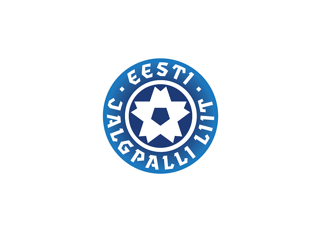 爱沙尼亚国家足球队队徽logo矢量素材