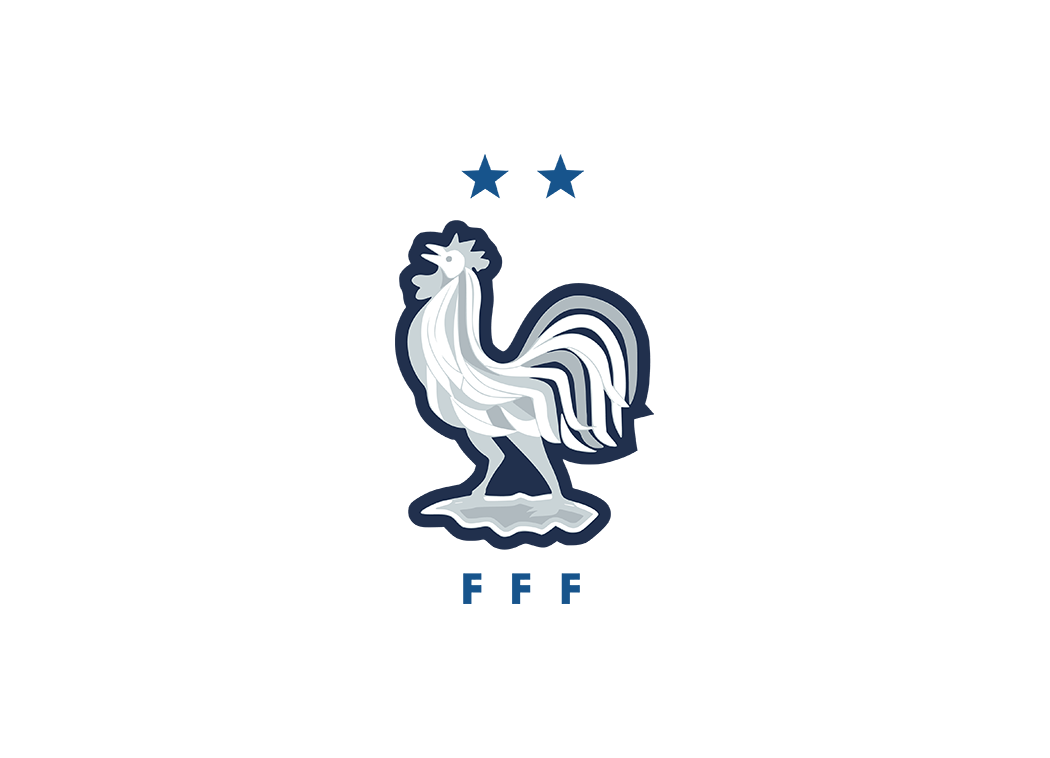 法国国家足球队队徽logo矢量素材