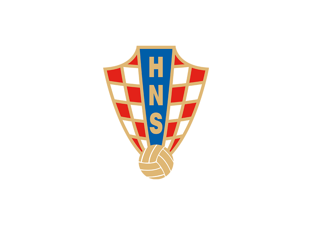 克罗地亚国家足球队队徽logo矢量素材