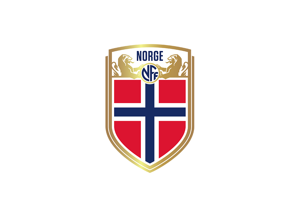 挪威国家足球队队徽logo矢量素材