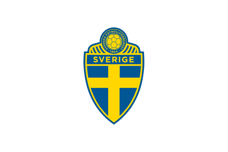 瑞典国家足球队队徽logo矢量素材