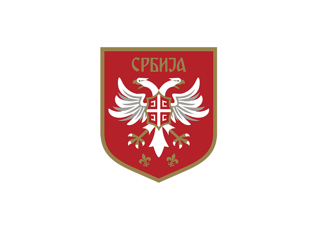 塞尔维亚国家足球队队徽logo矢量素材