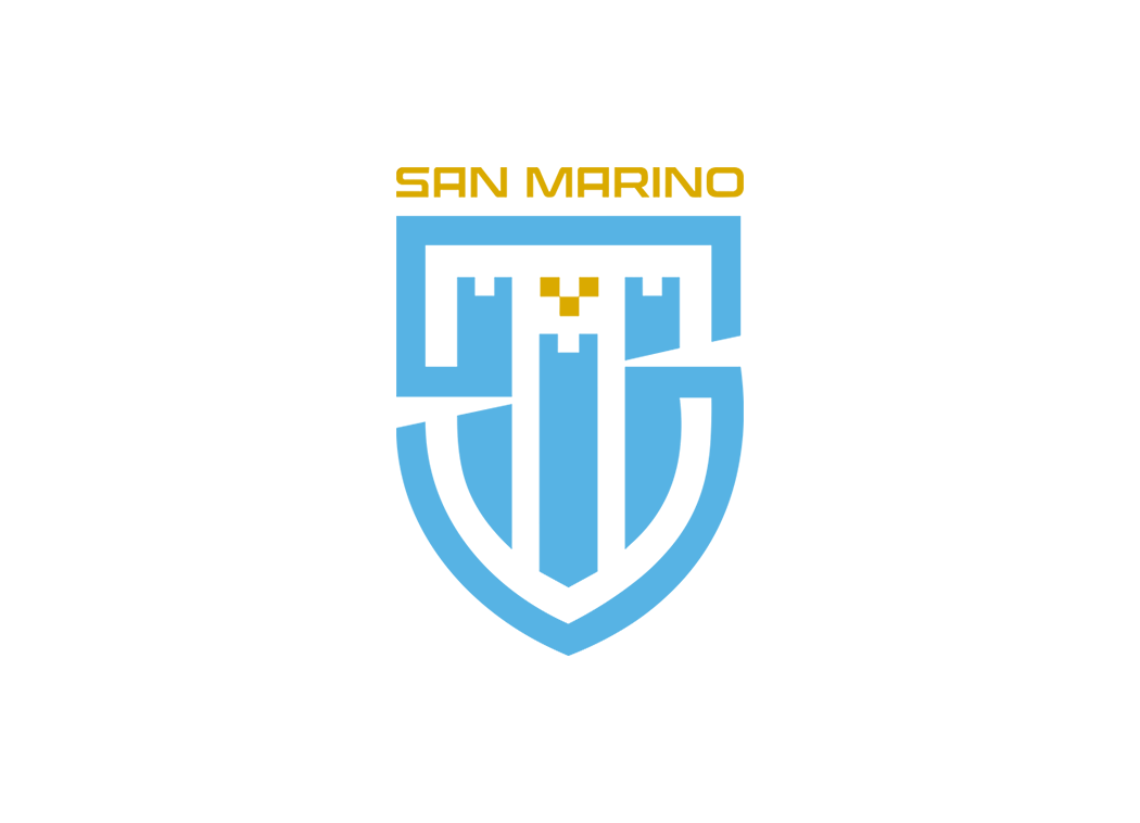 圣马力诺国家足球队队徽logo矢量素材