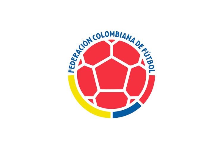 哥伦比亚国家足球队队徽logo矢量素材