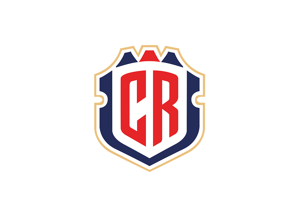 哥斯达黎加国家足球队队徽logo矢量素材