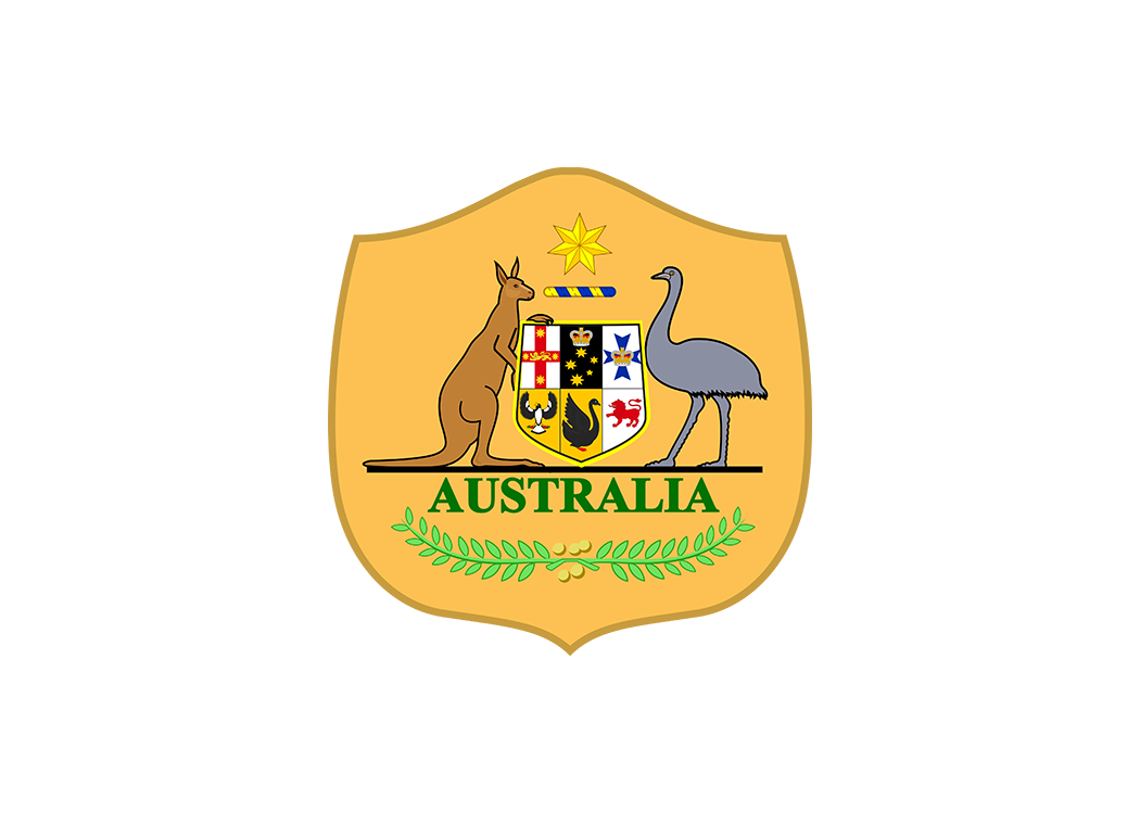 澳大利亚国家足球队队徽logo矢量素材
