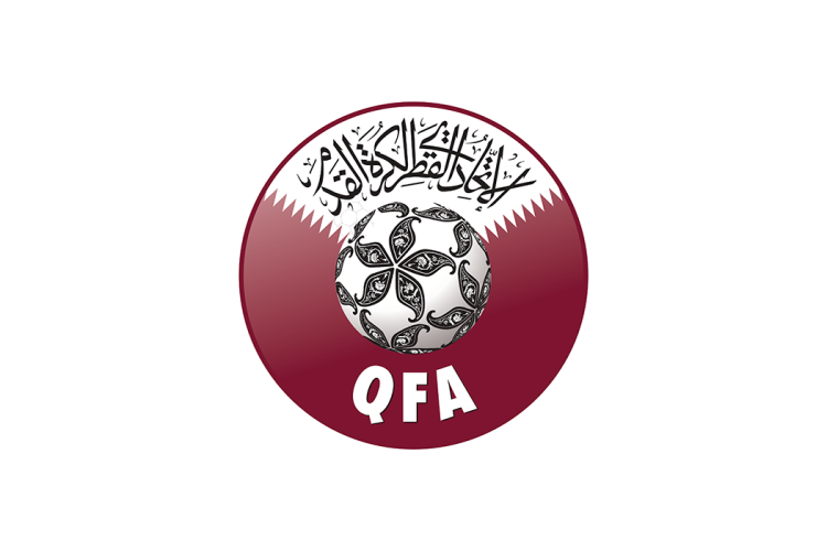 卡塔尔国家足球队队徽logo矢量素材