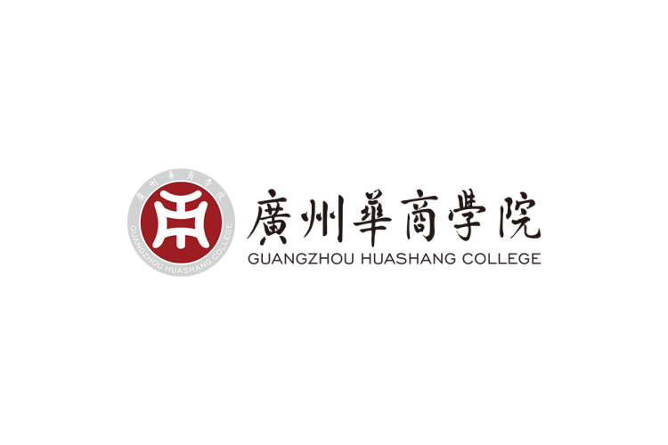 广州华商学院校徽logo矢量标志素材