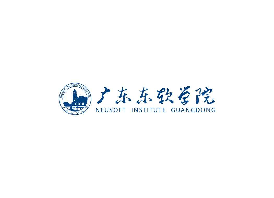 广东东软学院校徽logo矢量标志素材