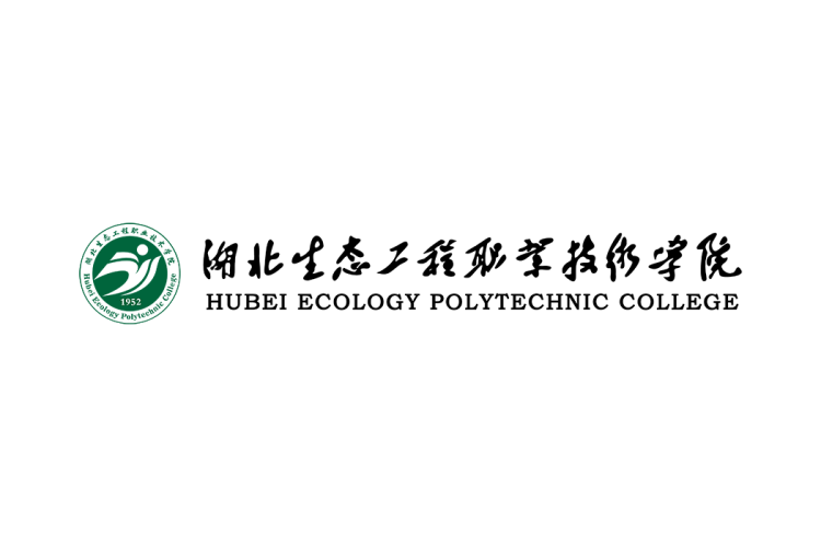湖北生态工程职业技术学院校徽logo矢量标志素材
