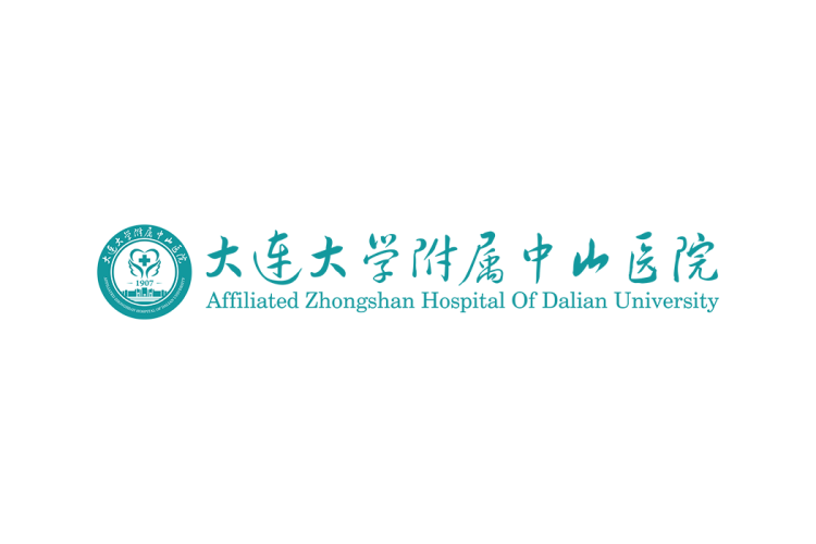 大连大学附属中山医院logo矢量标志素材