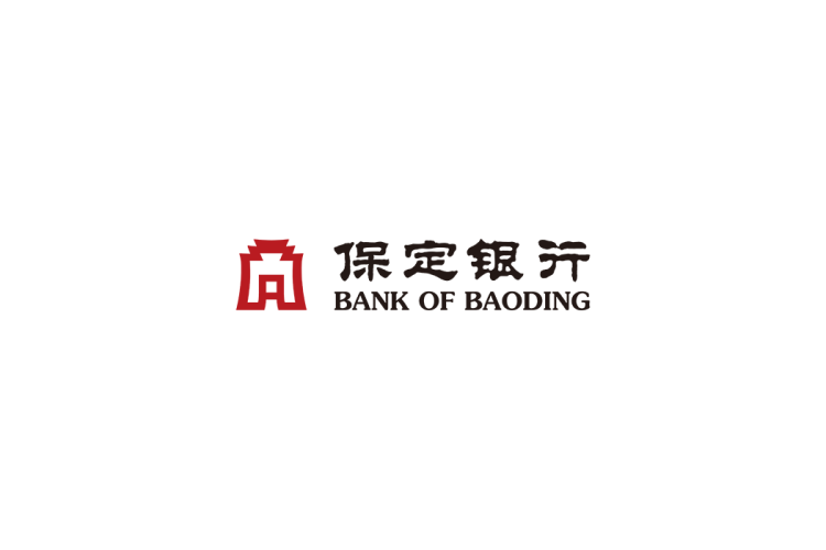 保定银行logo矢量标志素材