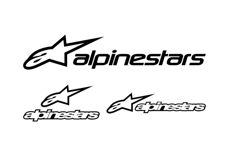 A星（alpinestars）logo矢量标志素材