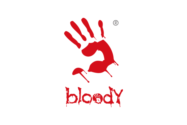 BLOODY血手幽灵logo矢量标志素材