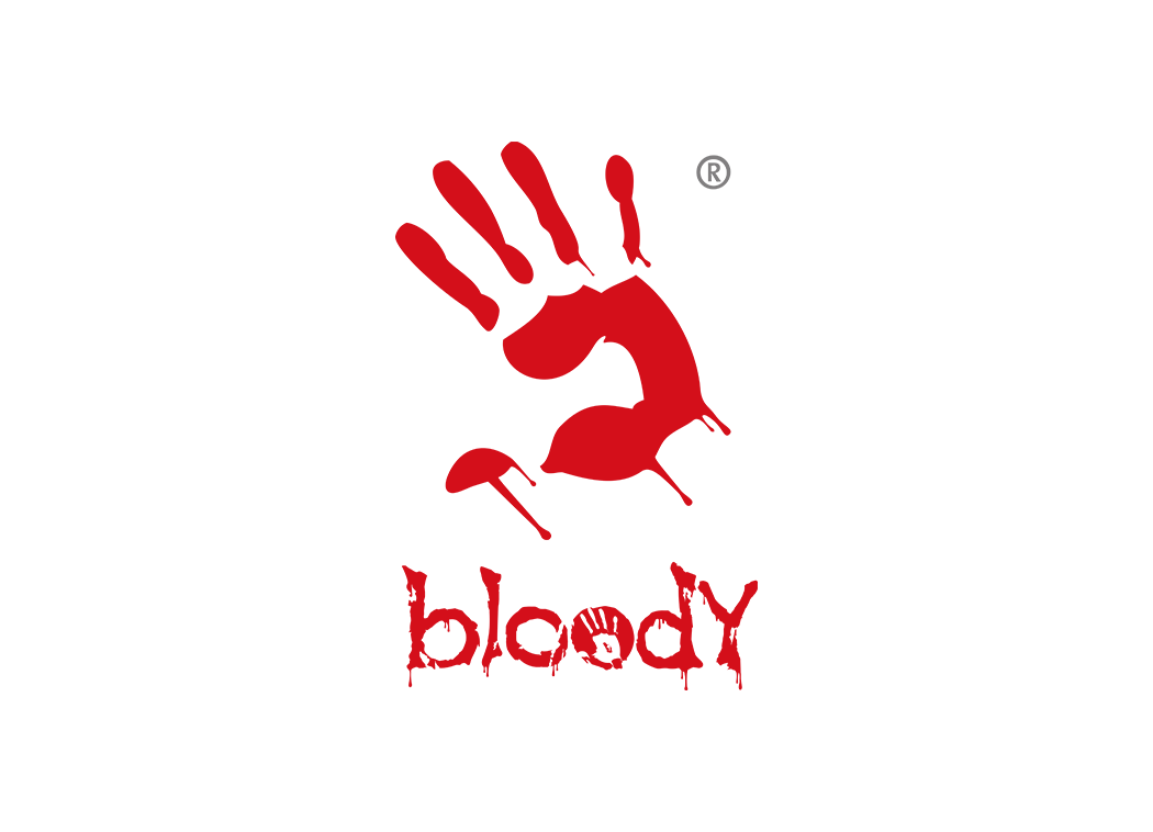 BLOODY血手幽灵logo矢量标志素材