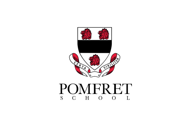 庞弗雷特中学（Pomfret School）校徽logo矢量标志素材