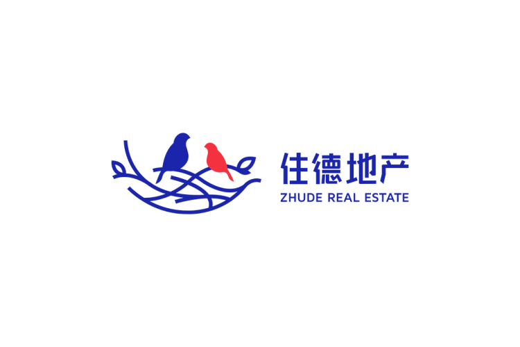 住德地产logo矢量标志素材