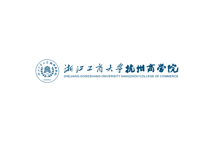 浙江工商大学杭州商学院校徽logo矢量标志素材