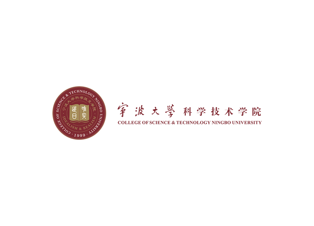 宁波大学科学技术学院校徽logo矢量标志素材