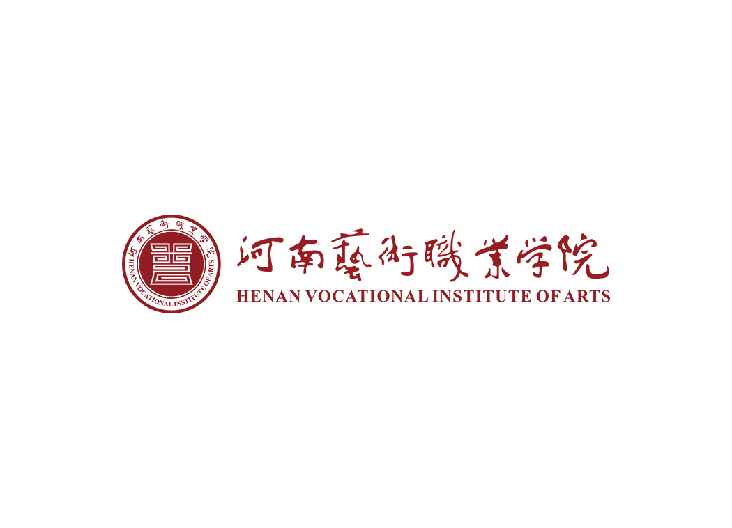 河南艺术职业学院校徽logo矢量标志素材