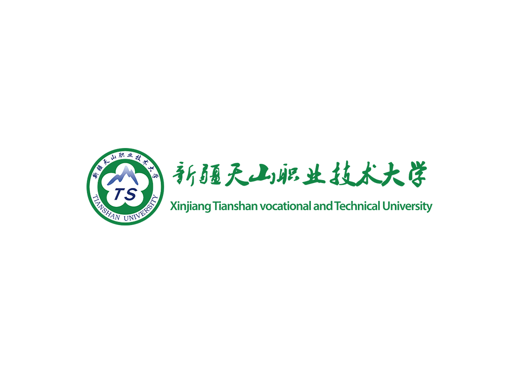 新疆天山职业技术大学校徽logo矢量标志素材