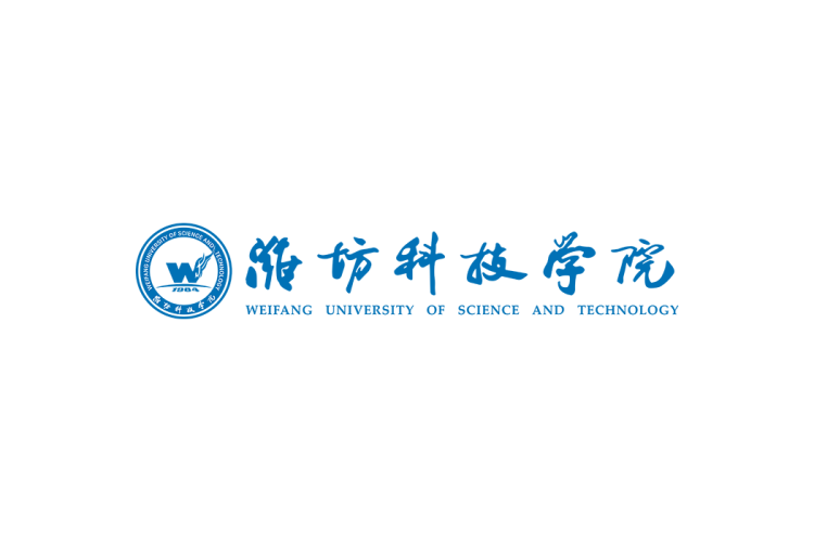 潍坊科技学院校徽logo矢量标志素材