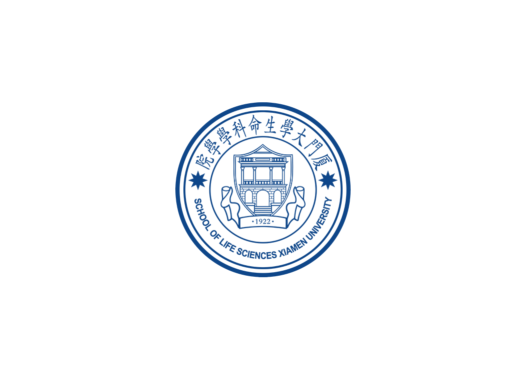 厦门大学生命科学学院院徽logo矢量标志素材