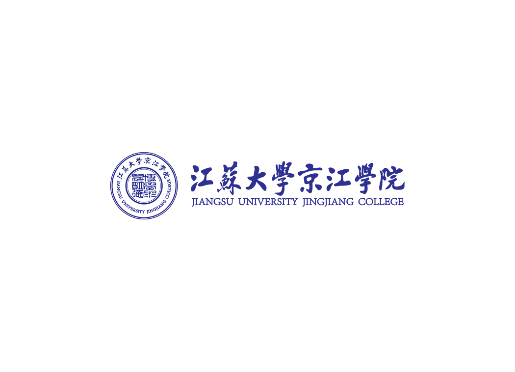 江苏大学京江学院校徽logo矢量标志素材