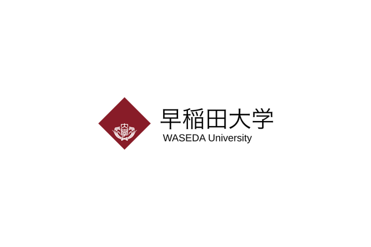 日本早稻田大学校徽logo矢量标志素材