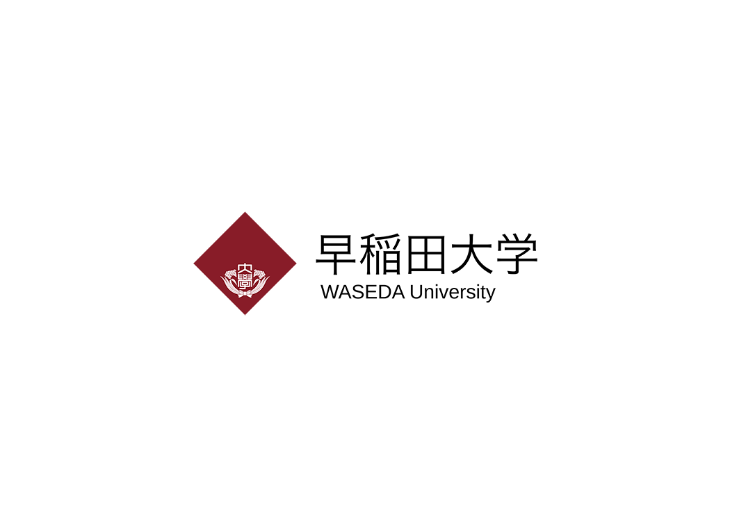 日本早稻田大学校徽logo矢量标志素材